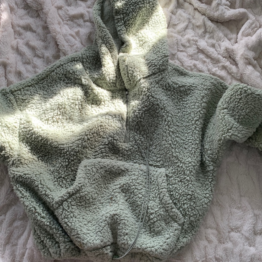 Sherpa hoodie